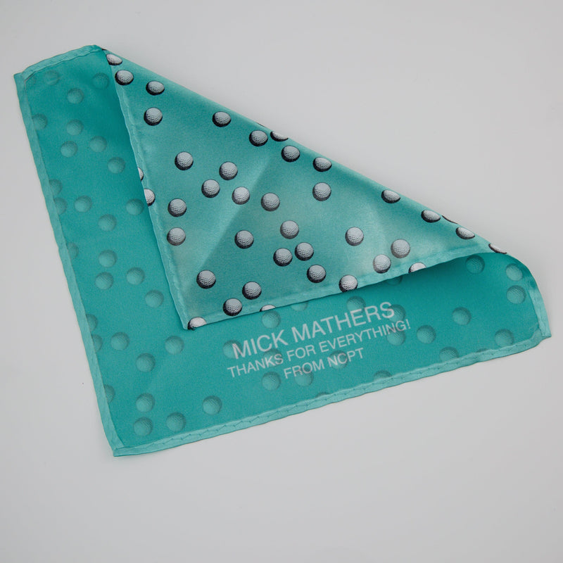 Golf Themed Pocket Square