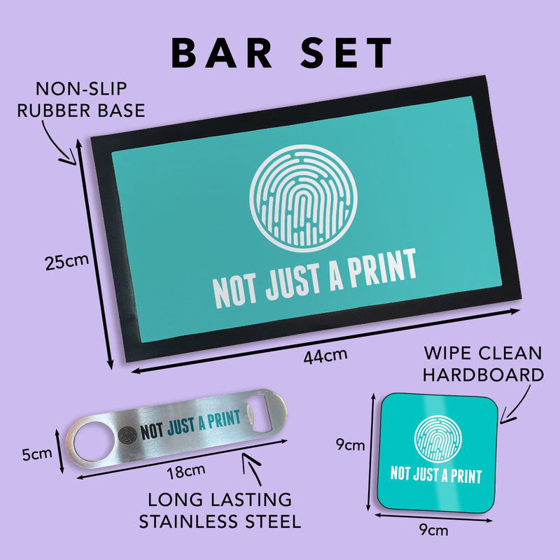 19th Hole Golf Home Bar Set