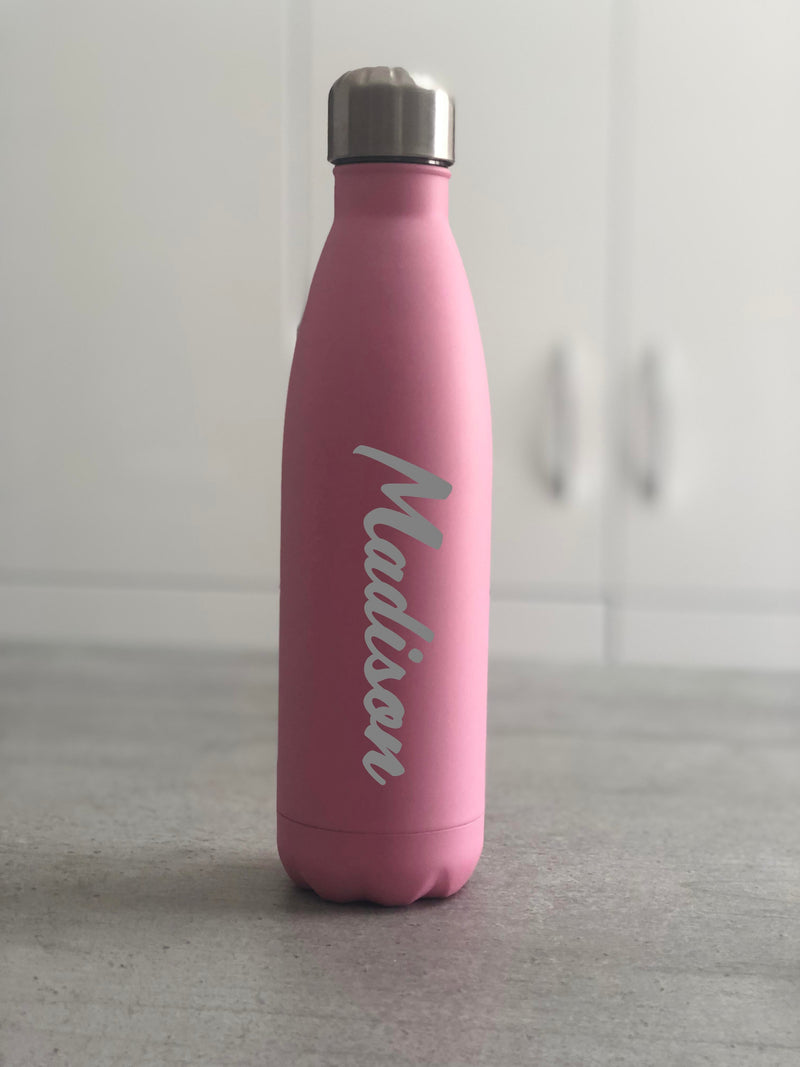 Personalised Water Bottle - Pink