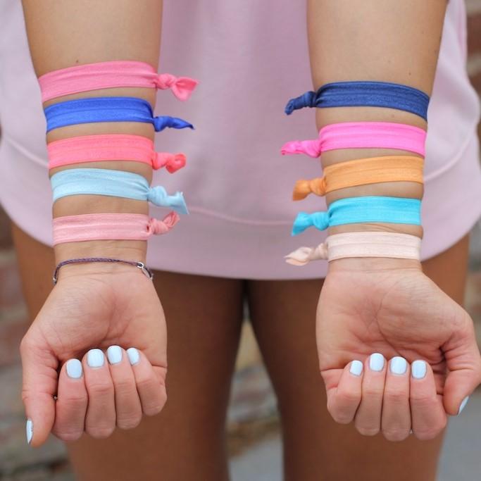 Anti-Snag Hair Ties - Set of 4