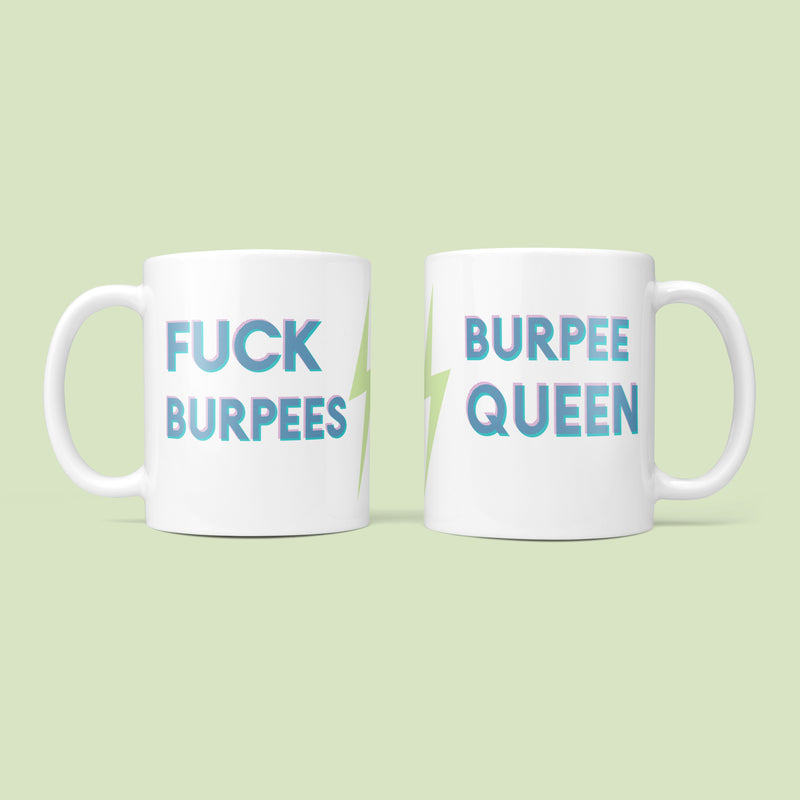 Fuck Burpees - Fun Fitness Mug