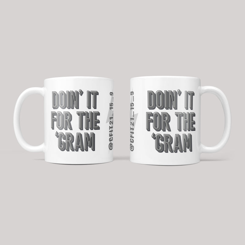 Doing It For The 'Gram - Fun Fitness Mug