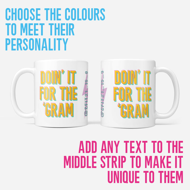Doing It For The 'Gram - Fun Fitness Mug