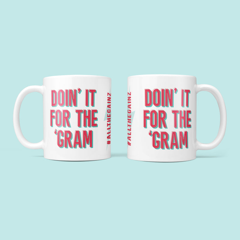 Doing It For The 'Gram - Fun Fitness Mug