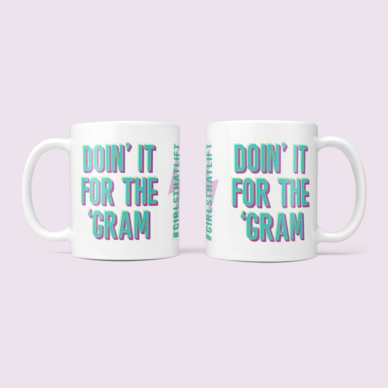 Doing It For The 'Gram - Fun Fitness Mug