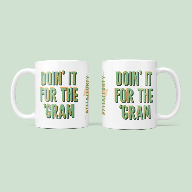 Doing It For The 'Gram - Fun Fitness Mug