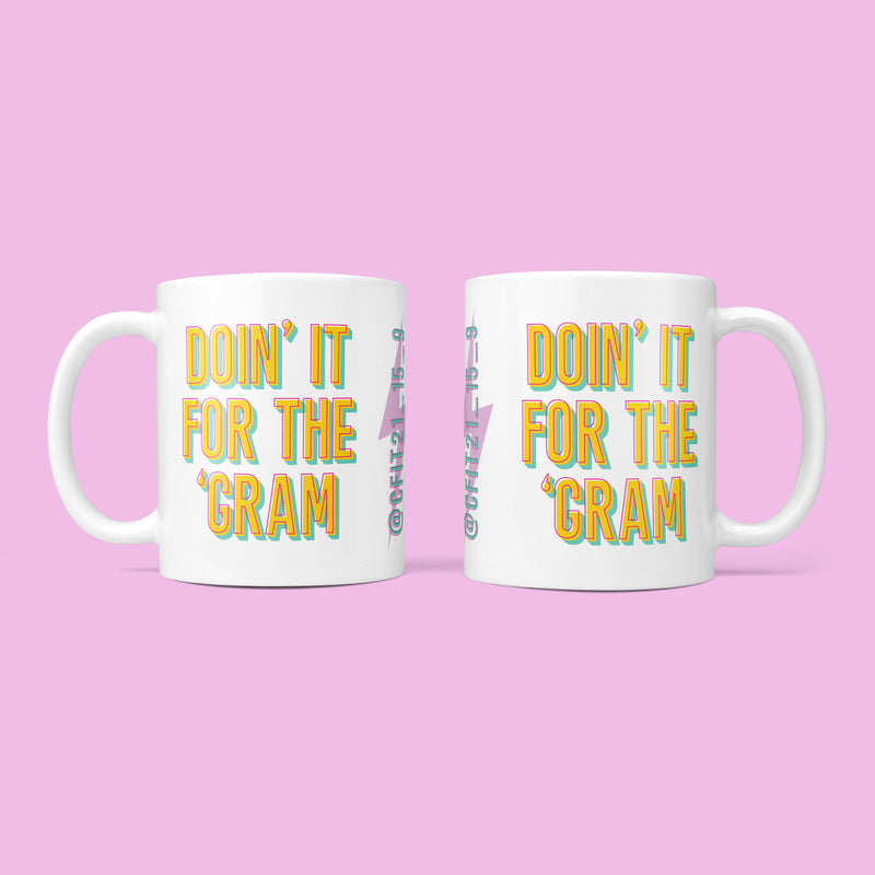 Doing It For The 'Gram - Fun Fitness Mug