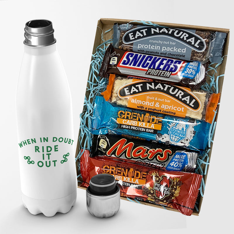 When in Doubt Ride it Out Fun Water Bottle Gift