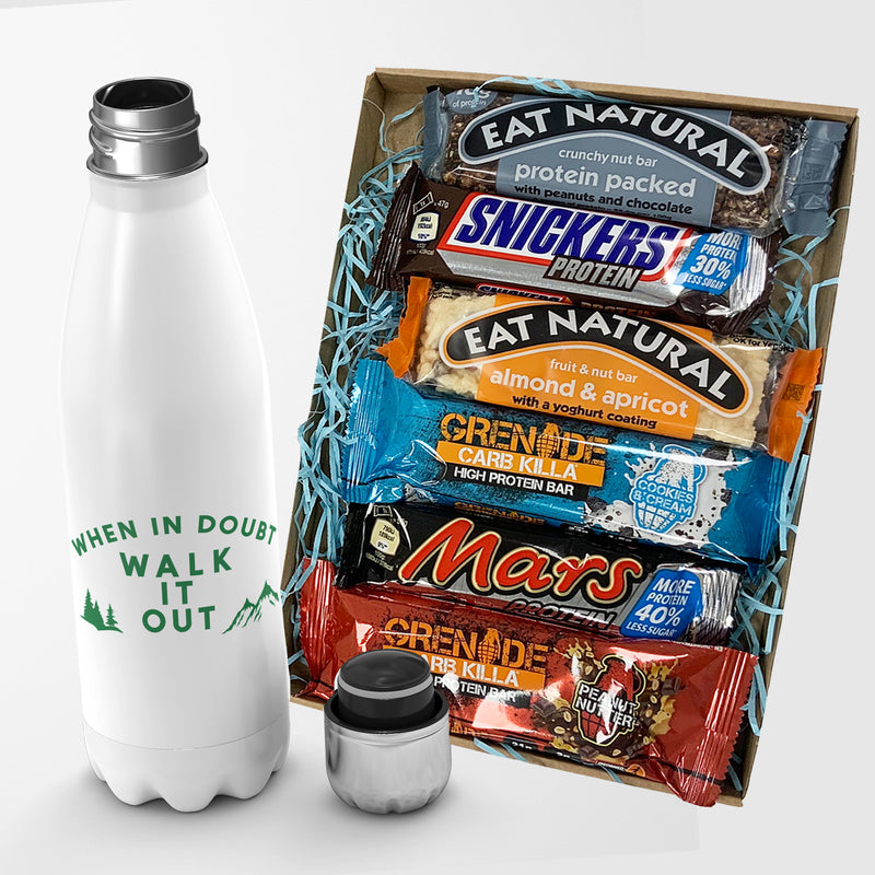 When in Doubt Walk it Out Fun Water Bottle Gift