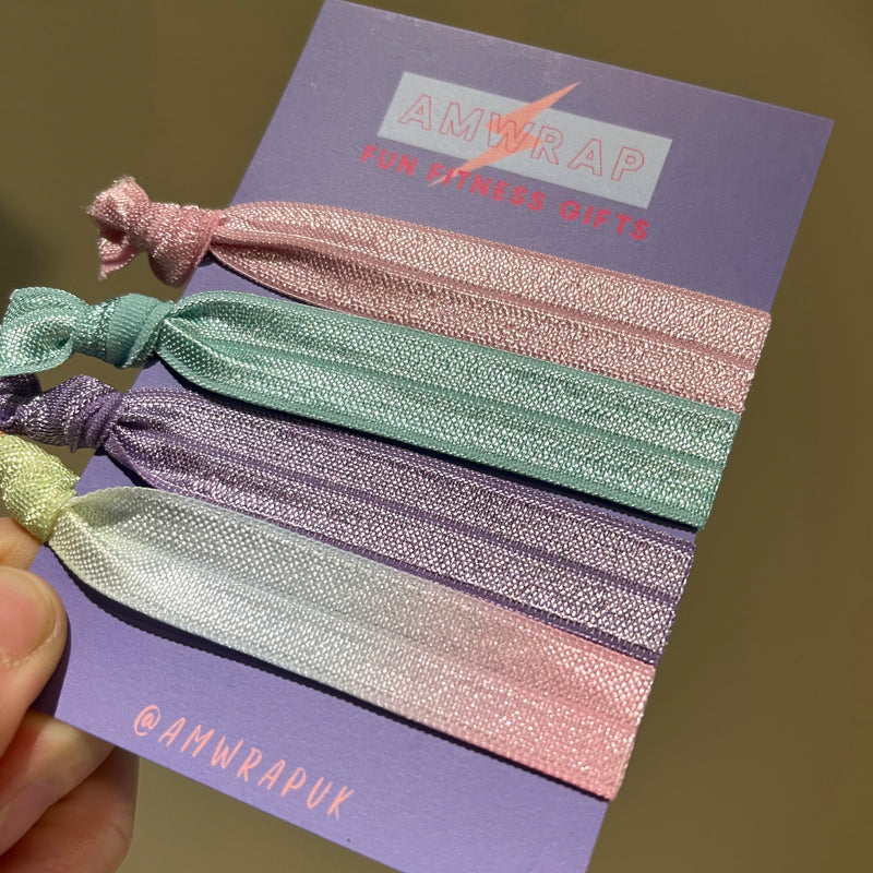 Anti-Snag Hair Ties - Set of 4